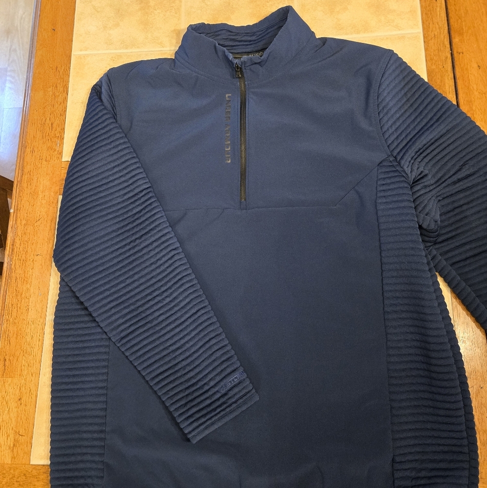 Under Armour Blue Golf Pullover
